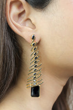 Charger l’image dans le visualiseur de galerie, pisa long earrings Bombay Sunset
