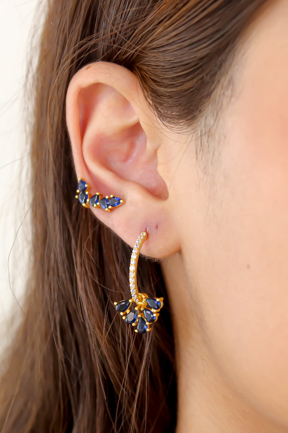 Gondola earrings bombay sunset