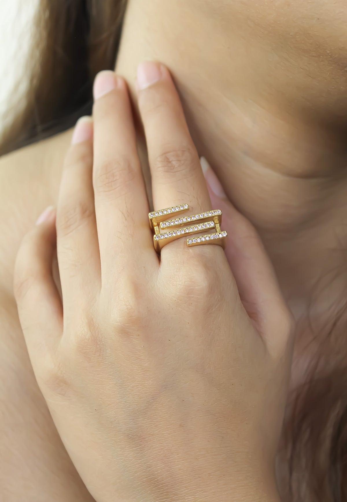 Brick ring below 50 bridal bride earrings bridesmaid bridesmaids bombay sunset