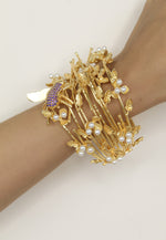 Load image into Gallery viewer, botanical bracelet Bombay Sunset
