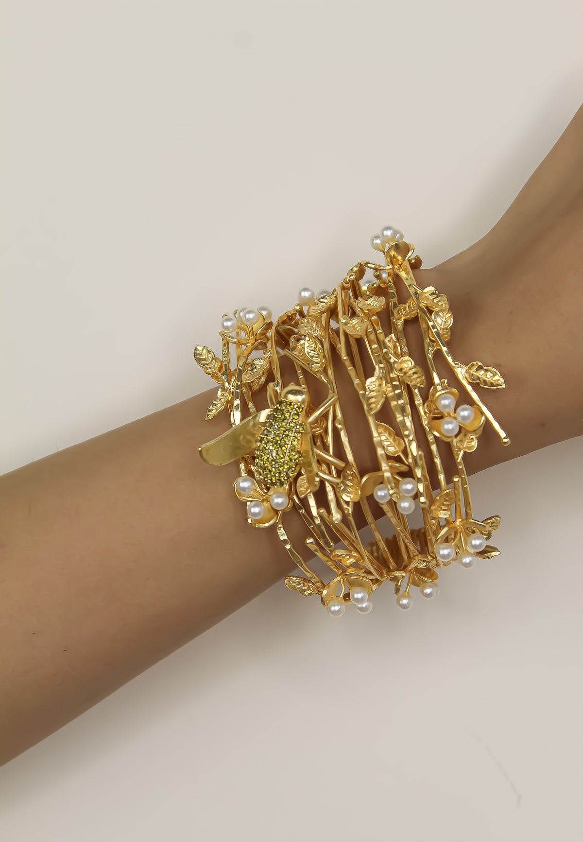 Botanical bracelet bombay sunset