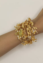 Load image into Gallery viewer, botanical bracelet Bombay Sunset

