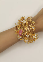 Load image into Gallery viewer, Botanical Bracelet Bombay Sunset
