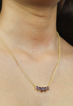 Cargar imagen en el visor de la galería, collar con colgante Sahara Bombay Be Sunset
