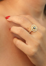 Load image into Gallery viewer, golden maldives ring Bombay Sunset
