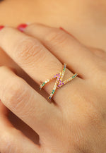 Cargar imagen en el visor de la galería, Anillo Golden Maldives X de Bombay Be Sunset
