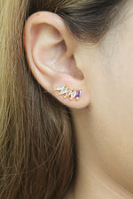 Load image into Gallery viewer, nantes stone earrings Bombay Sunset
