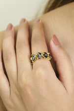 Cargar imagen en el visor de la galería, anillo de la hermandad Bombay Be Sunset
