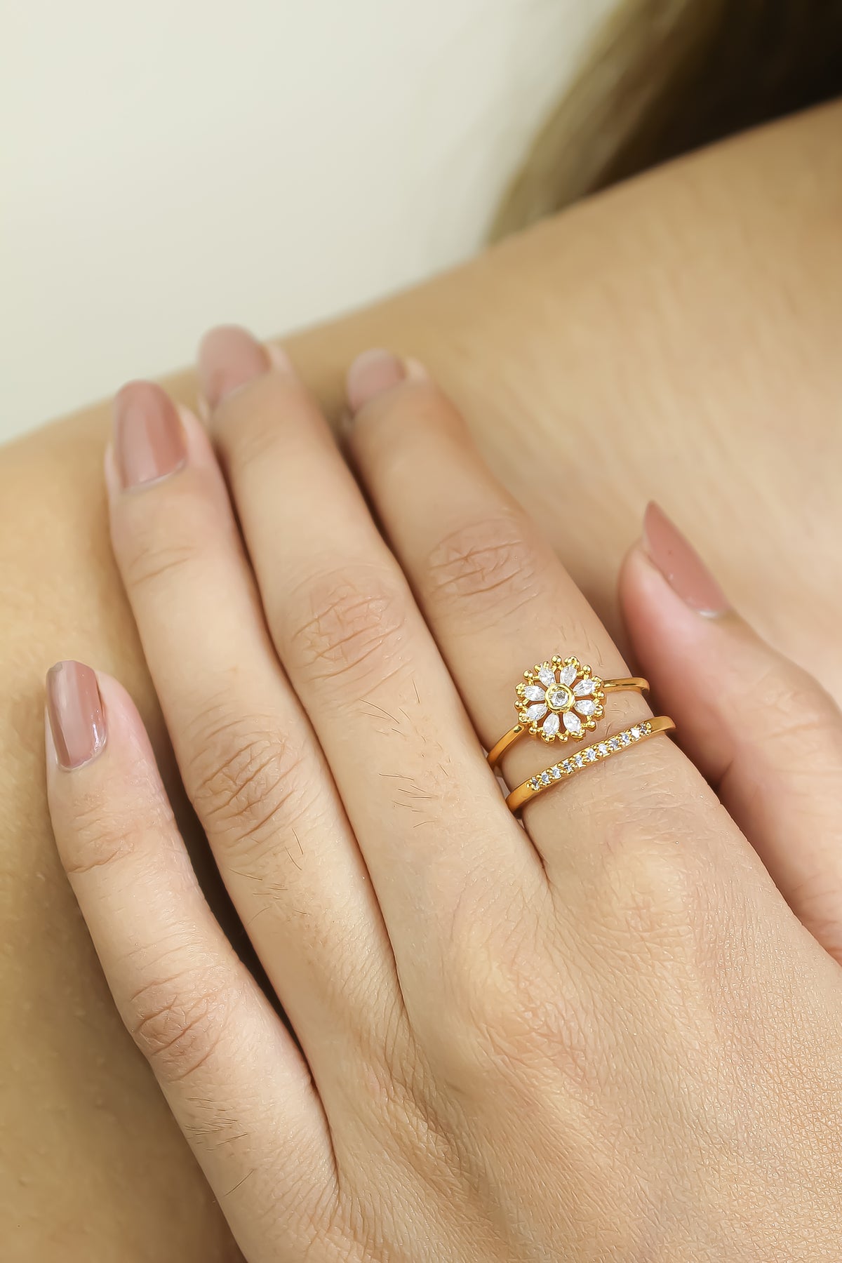 Anillo de girasol 1 bombay be sunset