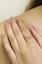 Carregar imagem no visualizador da Galeria, sunflower ring 1 Bombay Sunset
