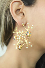 Load image into Gallery viewer, Lienzo Earrings Bombay Sunset
