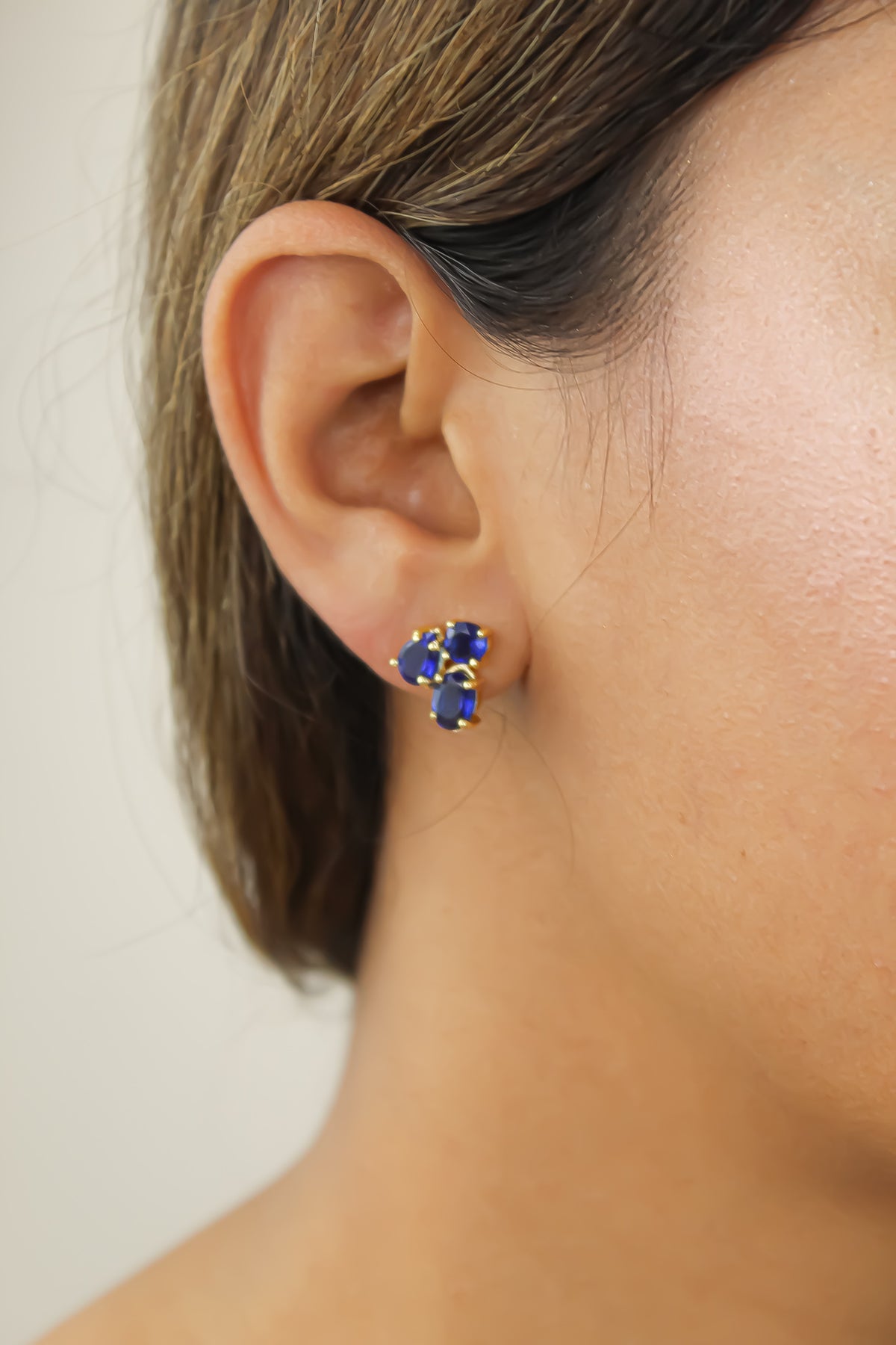 noor earrings Bombay Sunset