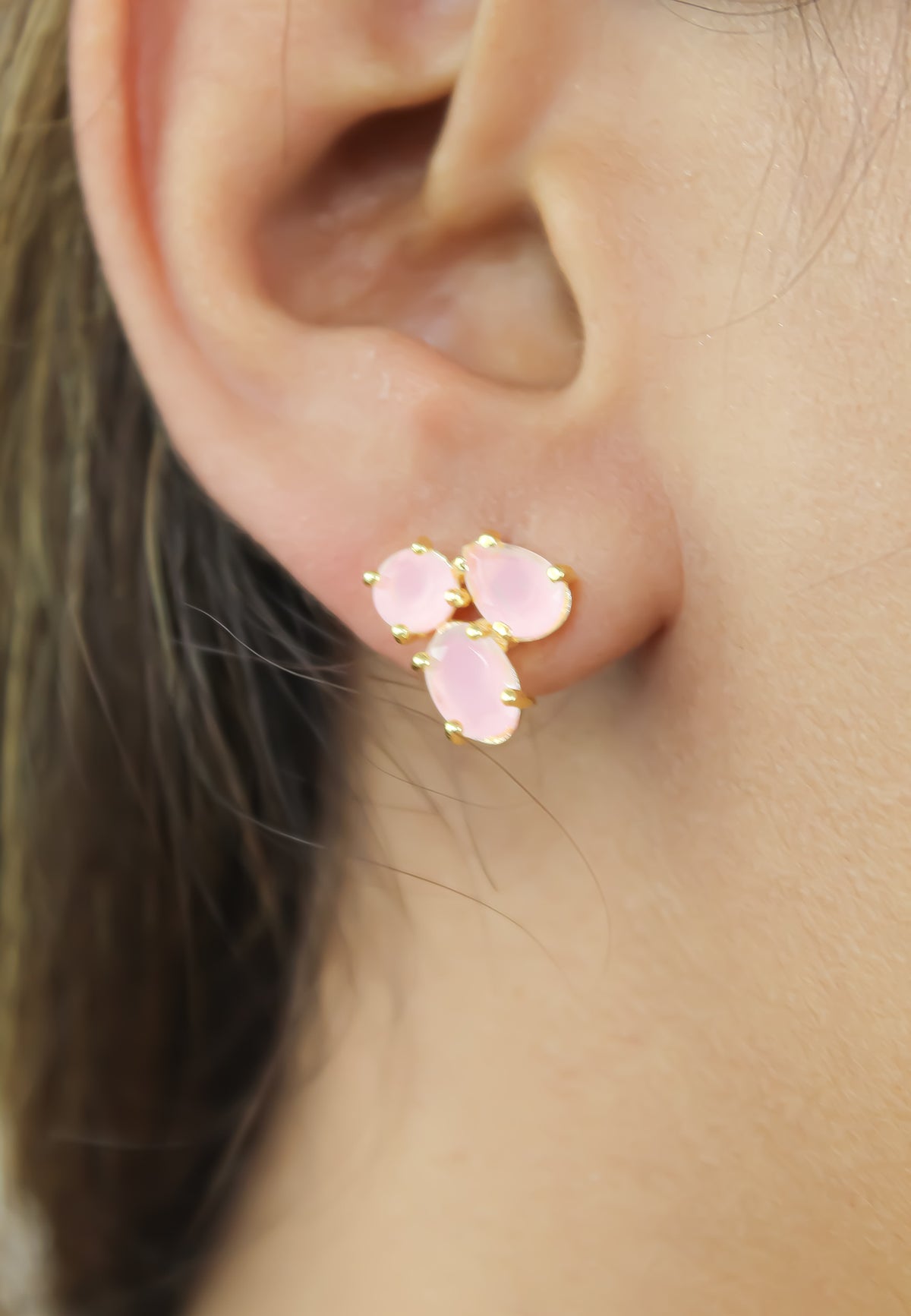 Noor earrings bombay sunset