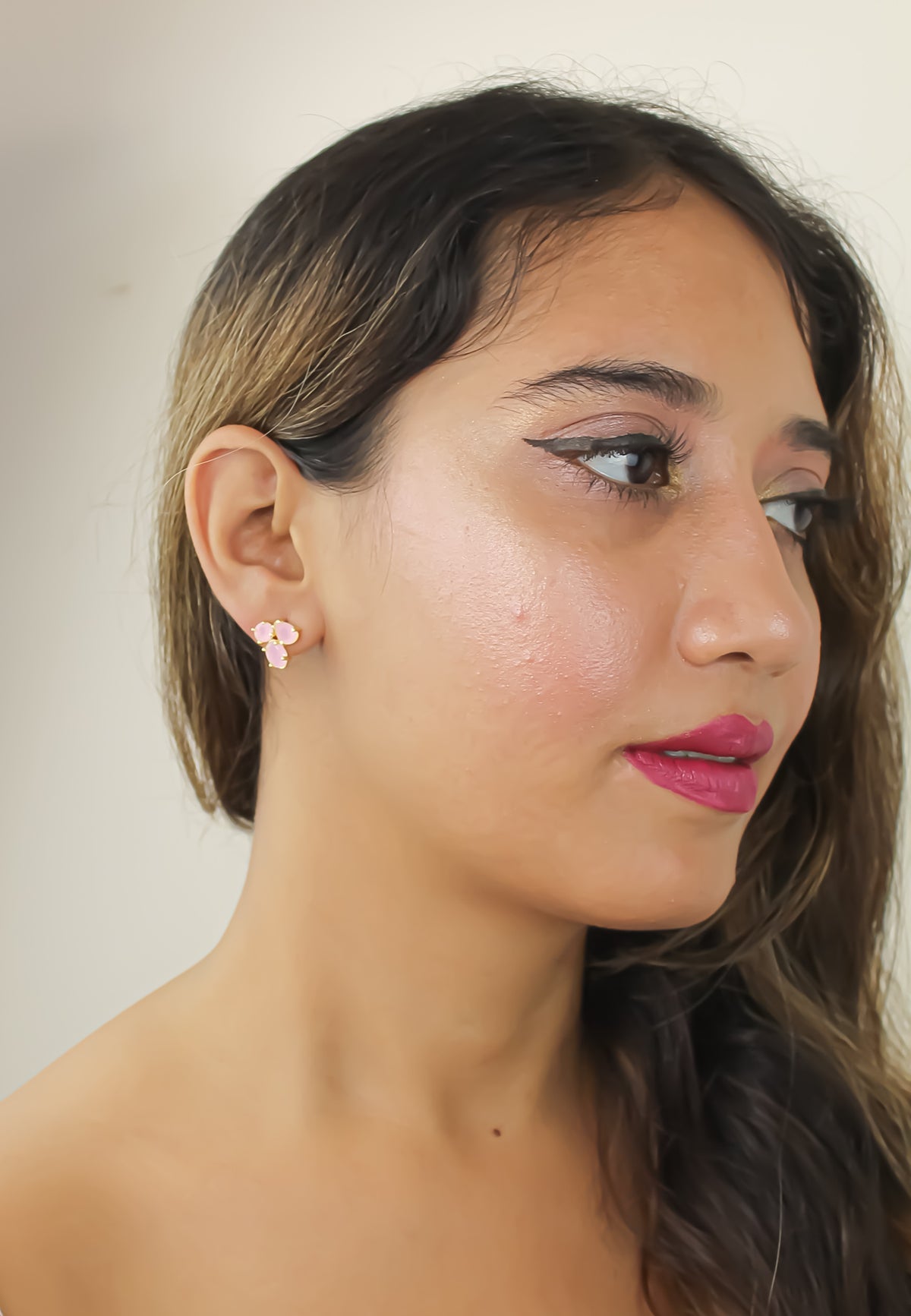 Noor earrings bombay sunset