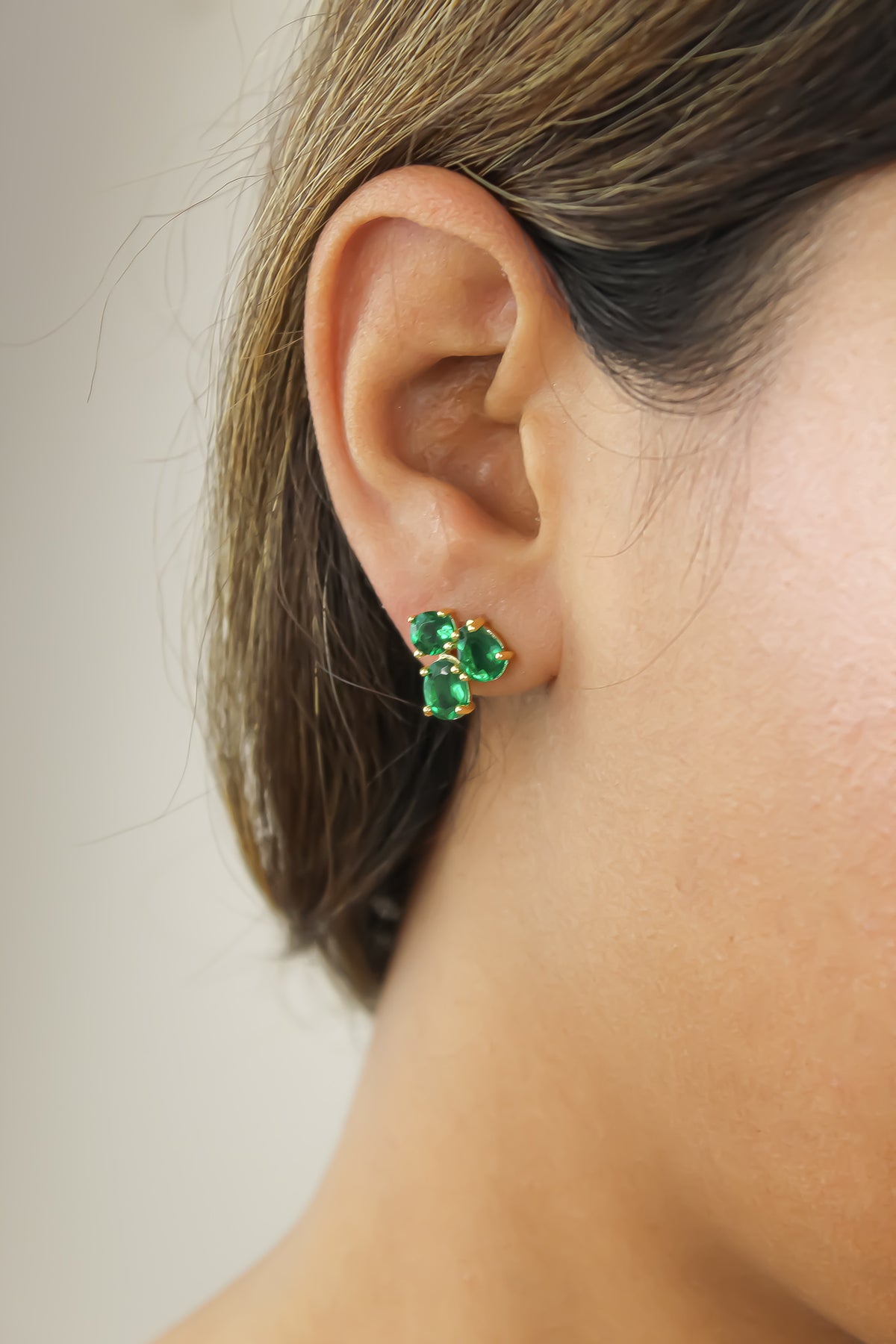 Noor earrings bombay sunset