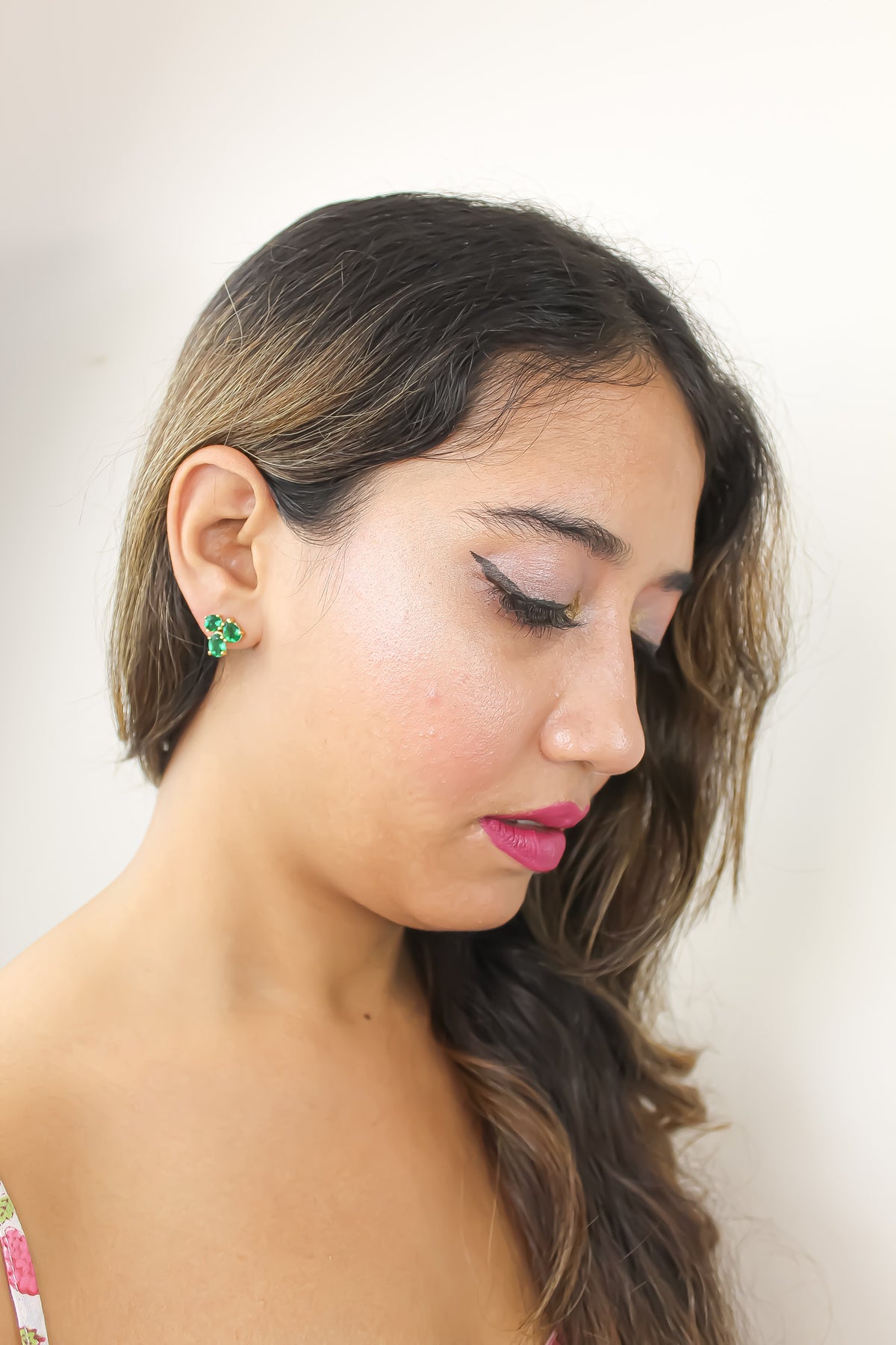 Noor earrings bombay sunset