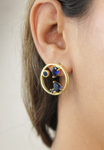 Load image into Gallery viewer, ajman earrings Bombay Sunset
