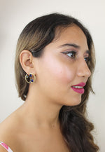Load image into Gallery viewer, ajman earrings Bombay Sunset
