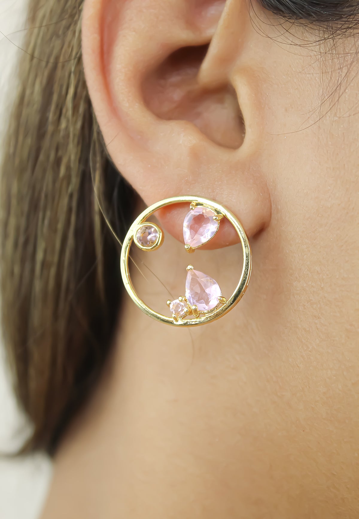 Ajman earrings bombay sunset