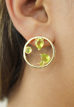 Load image into Gallery viewer, ajman earrings Bombay Sunset
