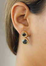 Bild in den Galerie-Viewer laden, nikobar stone earrings below 50 boda bodas fiesta invitada Bombay Sunset
