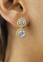 Bild in den Galerie-Viewer laden, nikobar stone earrings below 50 boda bodas fiesta invitada Bombay Sunset
