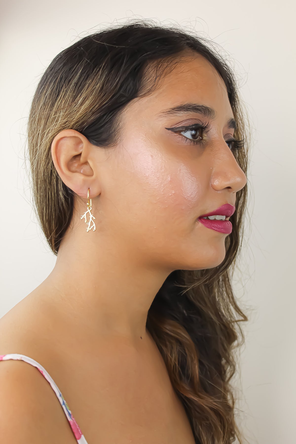 shajara earrings Bombay Sunset