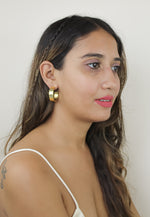 Load image into Gallery viewer, arabia hoop earrings Bombay Sunset
