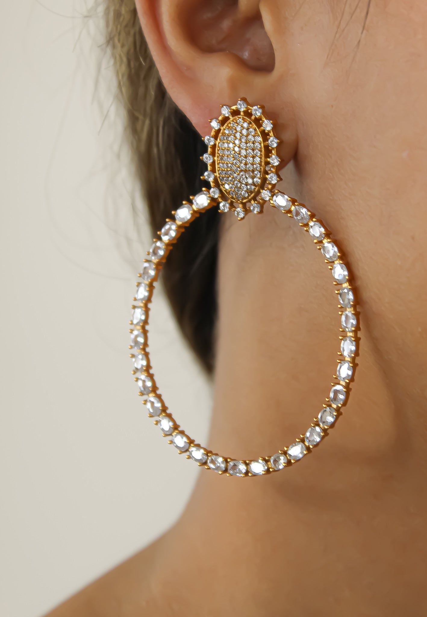 camilla earrings Bombay Sunset