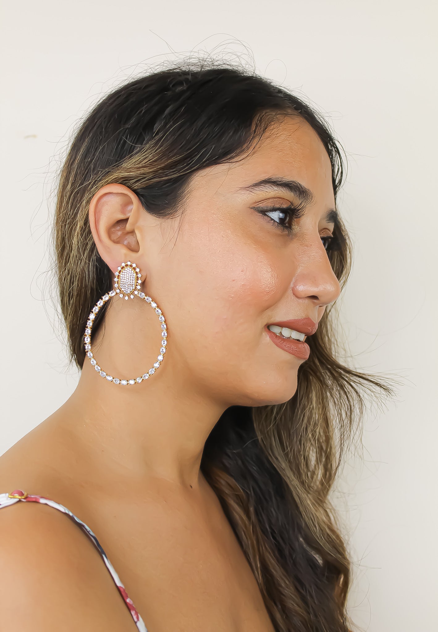 camilla earrings Bombay Sunset