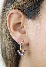 Bild in den Galerie-Viewer laden, bindweed earrings Bombay Sunset
