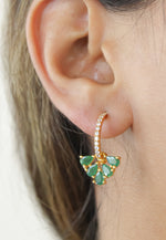 Bild in den Galerie-Viewer laden, bindweed earrings Bombay Sunset
