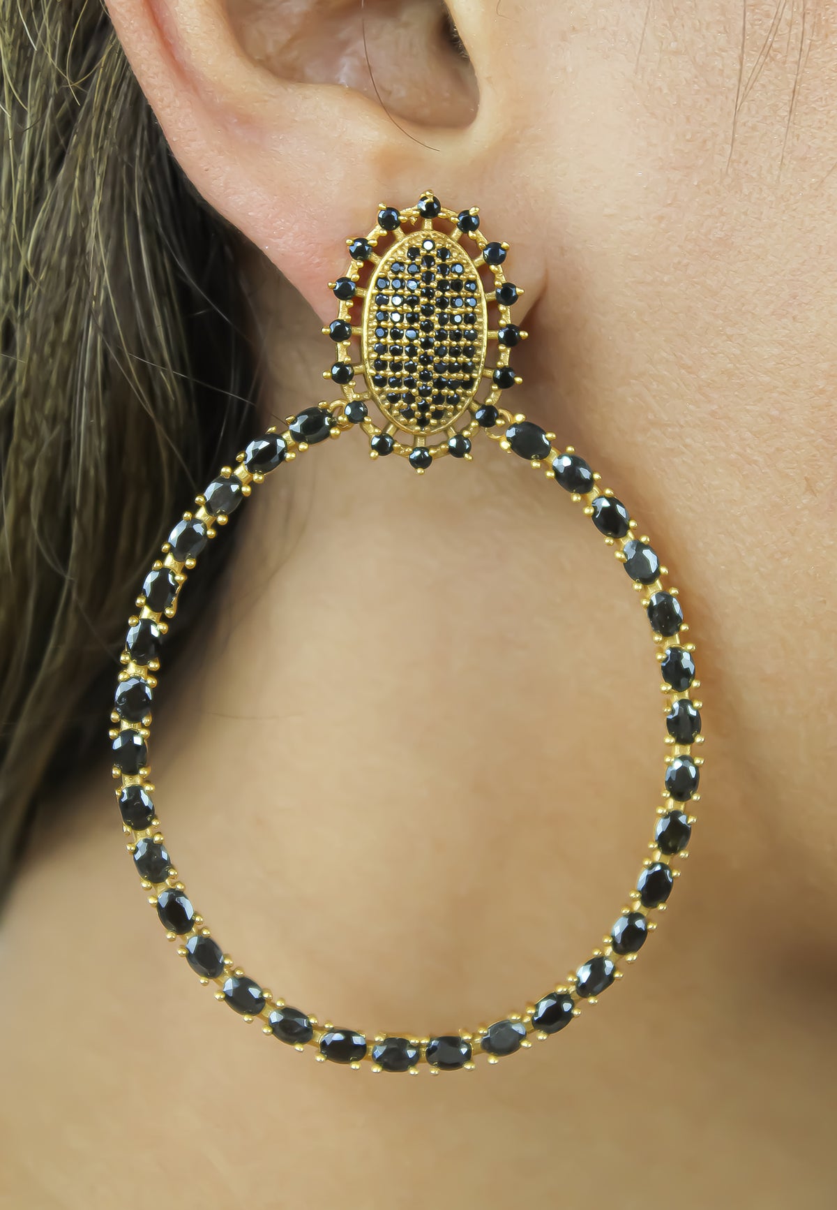 camilla earrings Bombay Sunset