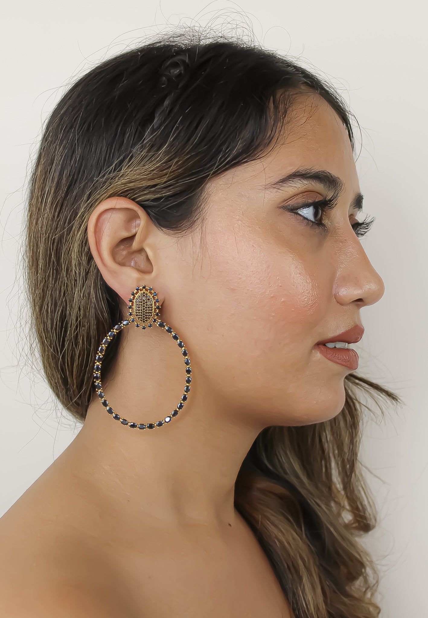 camilla earrings Bombay Sunset