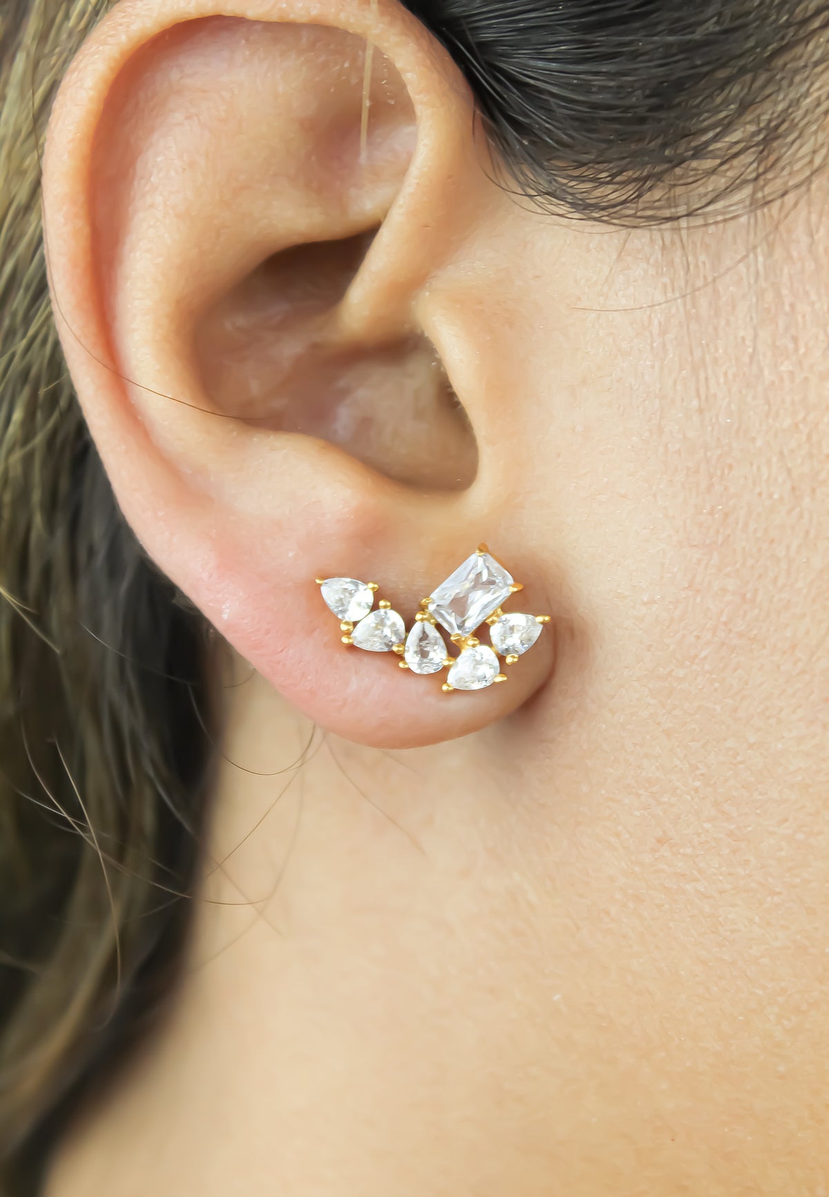 Goldfinch Earrings Bombay Sunset