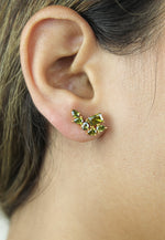 Load image into Gallery viewer, tweet earrings Bombay Sunset
