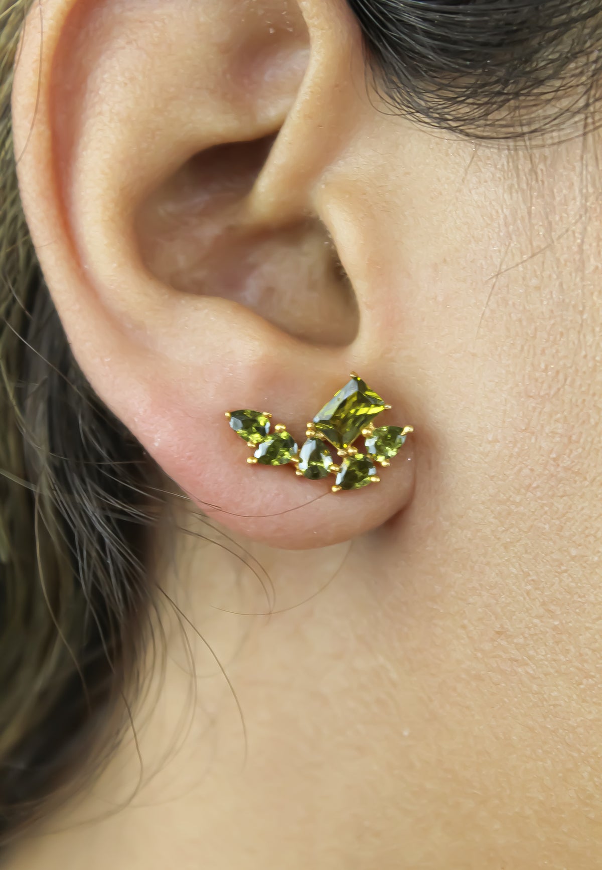 Tweet earrings bombay sunset