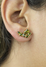 Load image into Gallery viewer, tweet earrings Bombay Sunset
