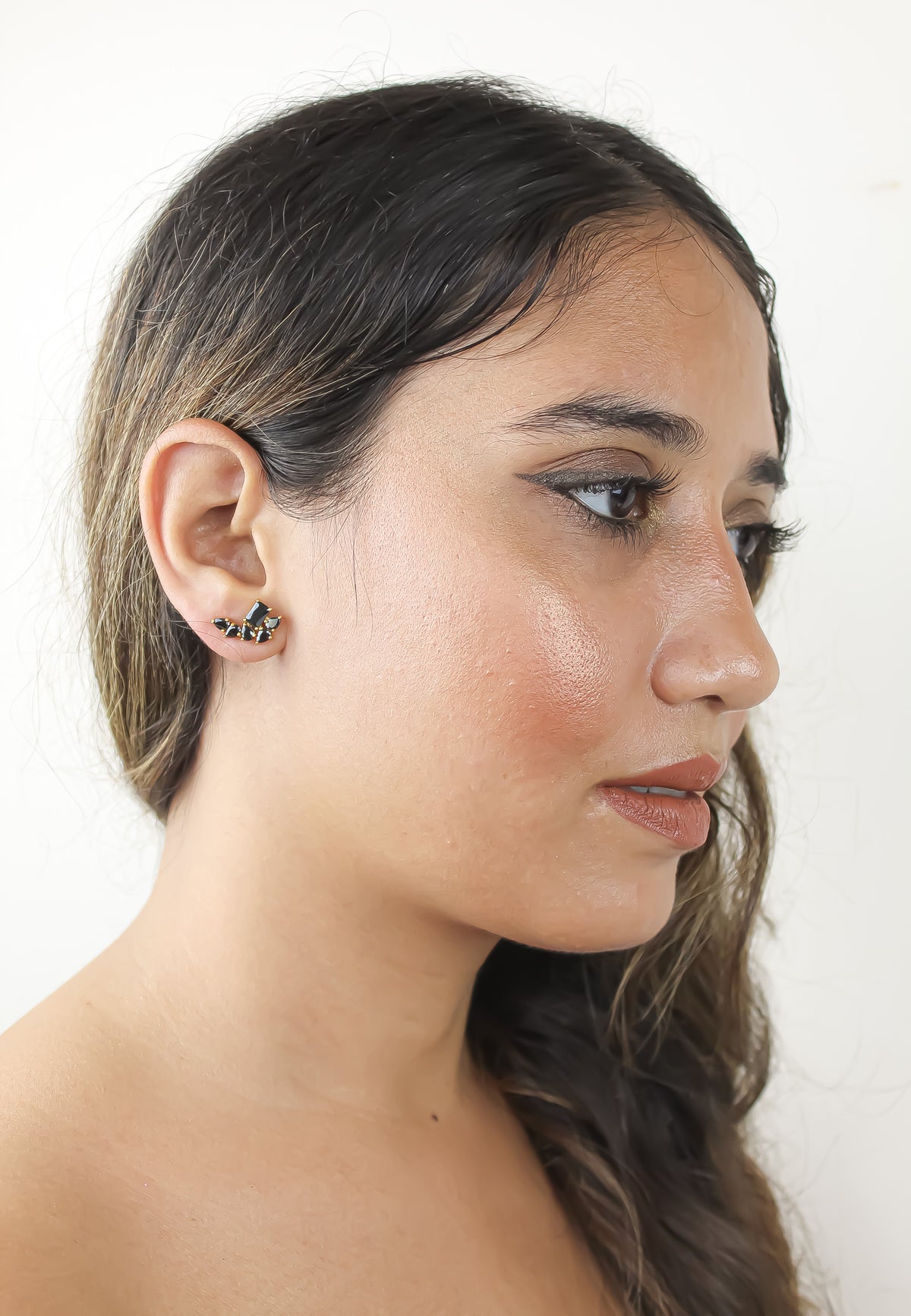 Tweet earrings bombay sunset