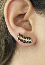 Bild in den Galerie-Viewer laden, golden wings earrings Bombay Sunset
