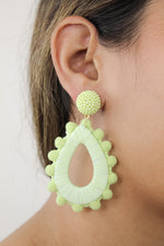 Load image into Gallery viewer, mayari lime earrings Bombay Sunset

