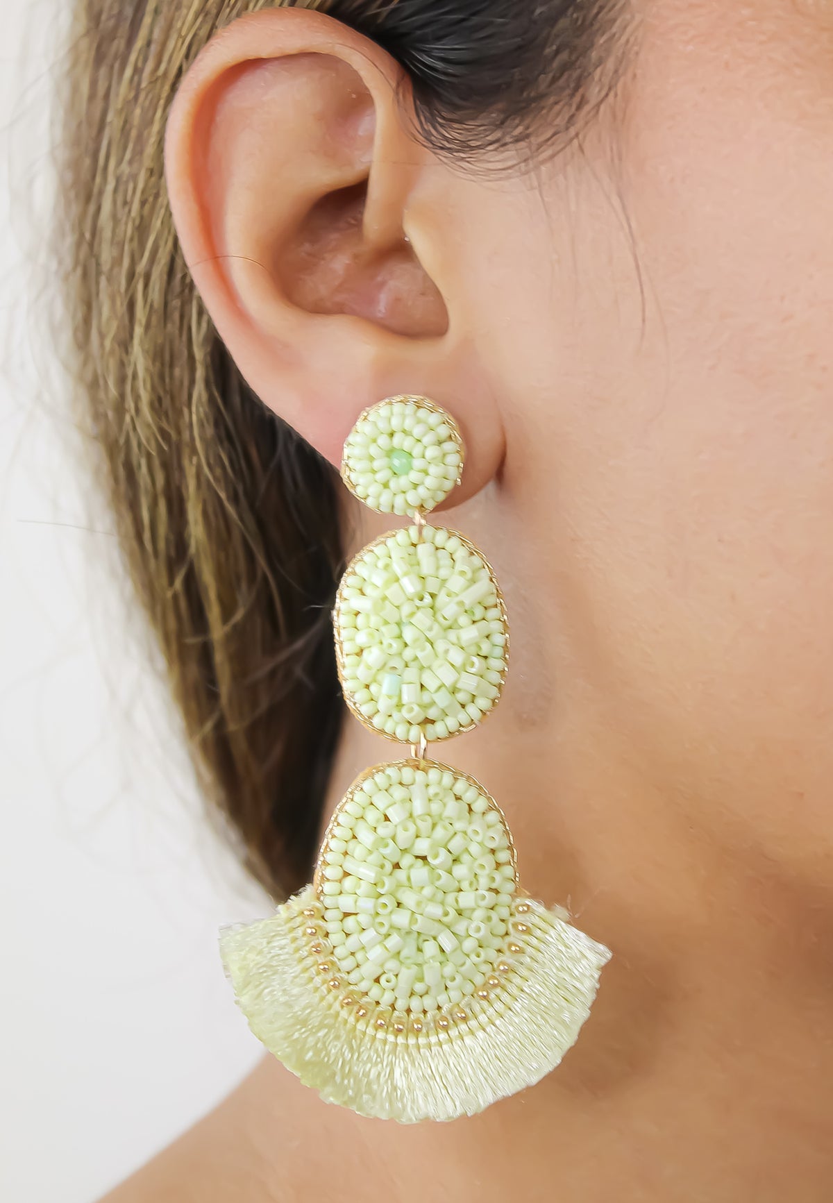 copy of el nicho lime earrings Bombay Sunset