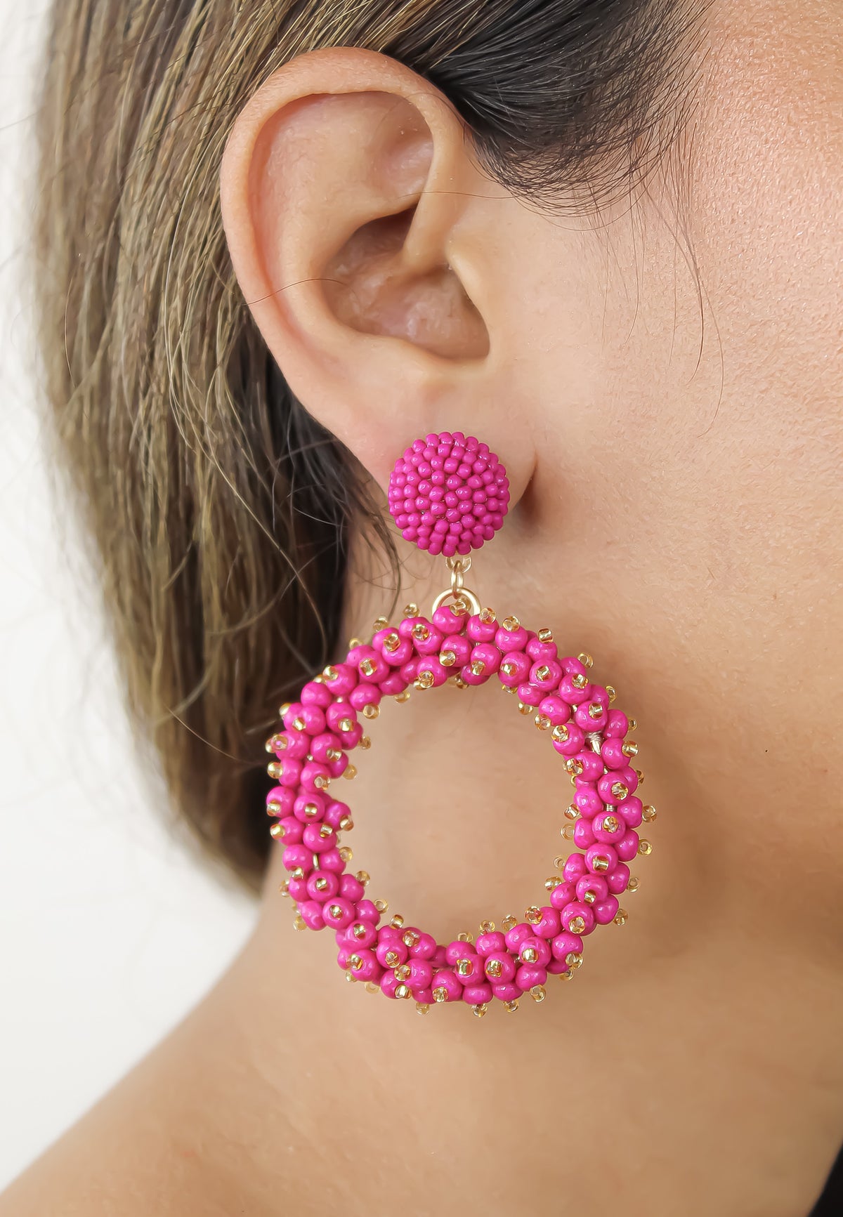 danzon earrings Bombay Sunset