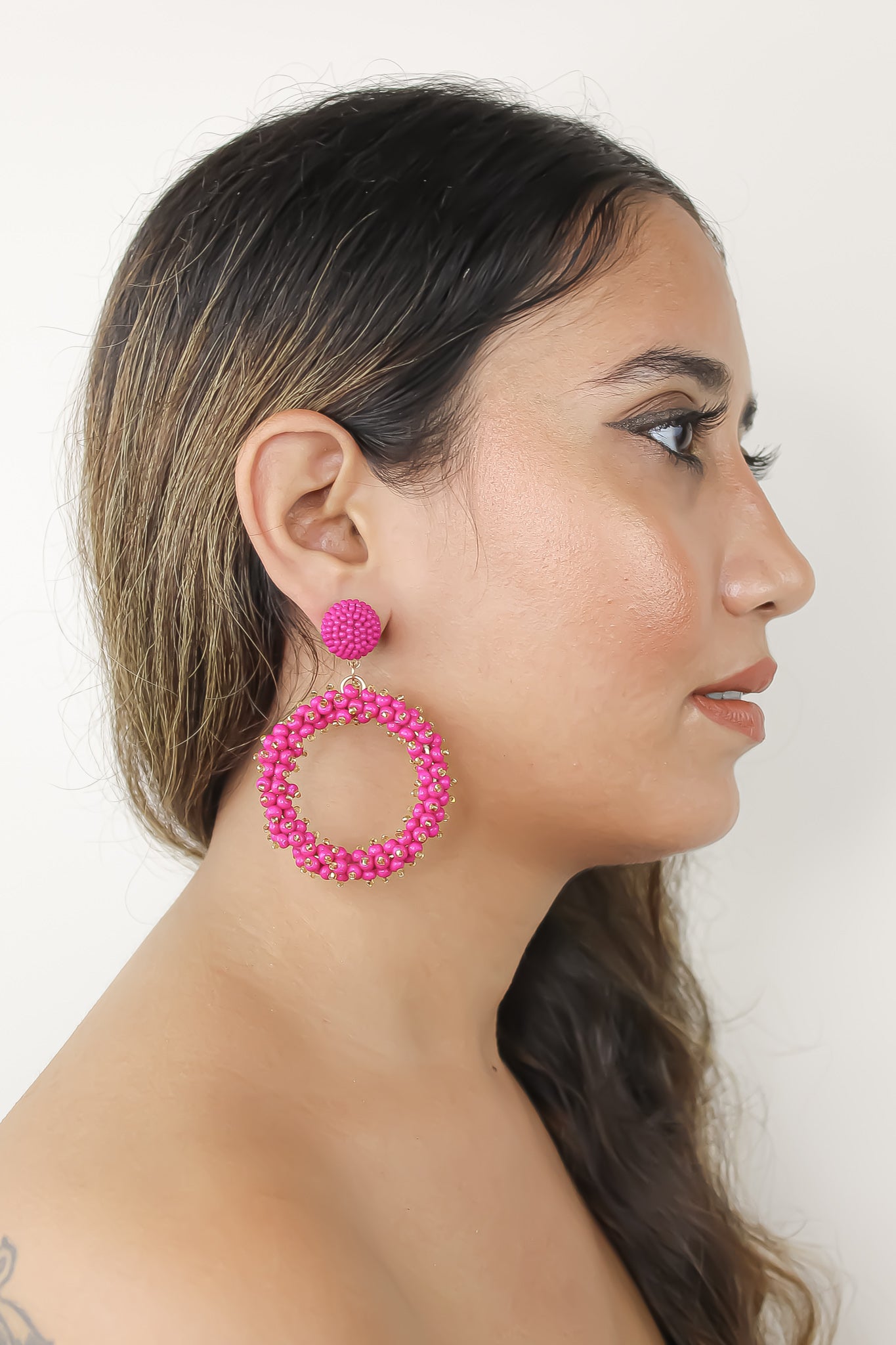 danzon earrings Bombay Sunset