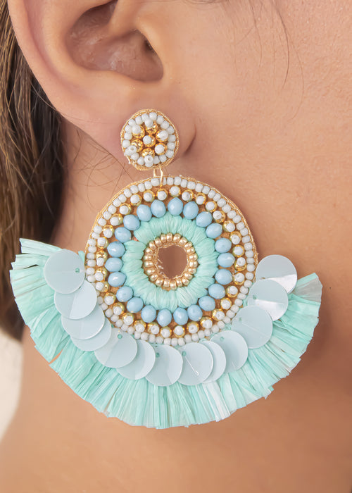 Habanera Turquoise Earrings Bombay Sunset