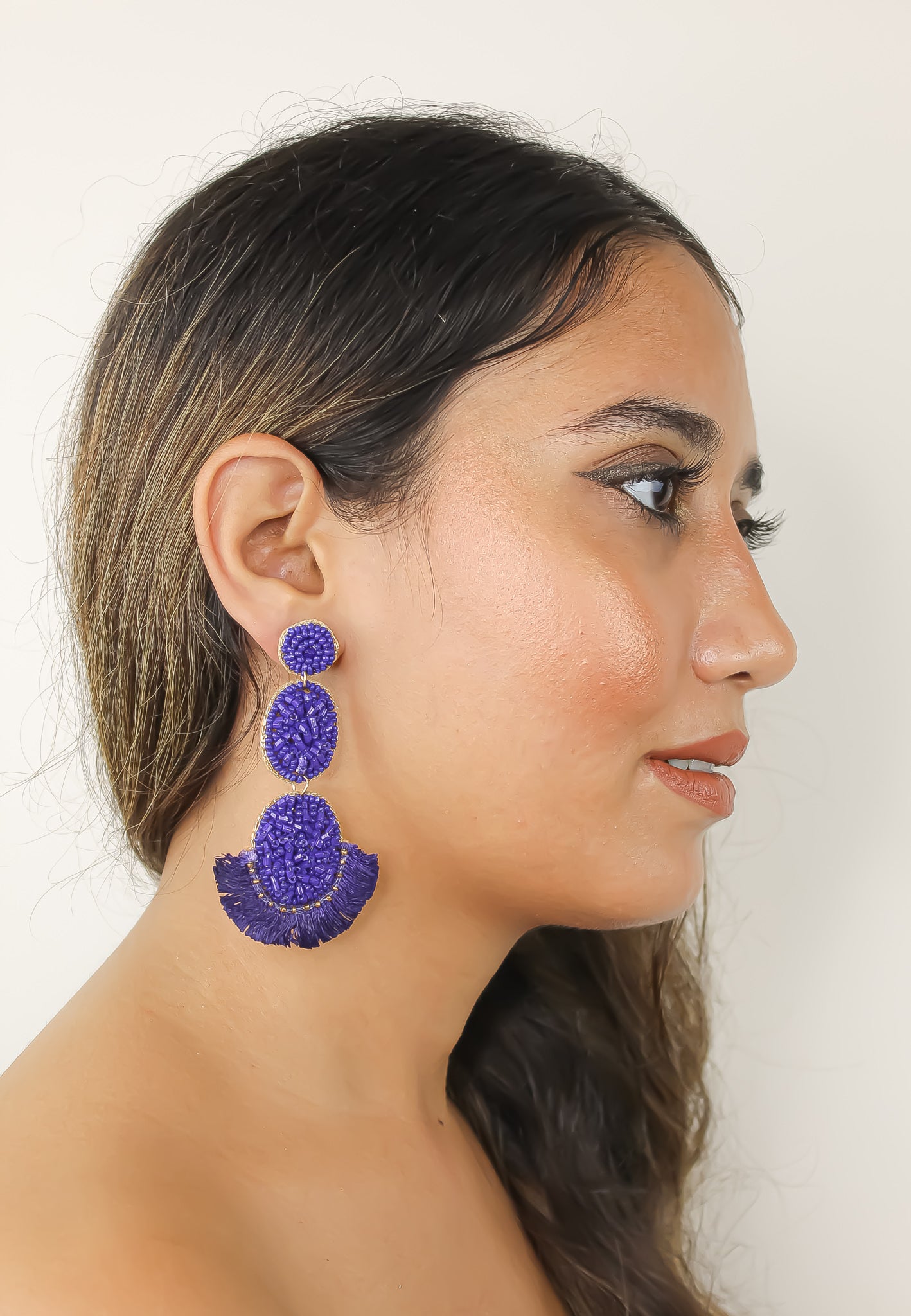 el nicho earrings Bombay Sunset