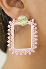 Bild in den Galerie-Viewer laden, Rumba Pink Earrings Bombay Sunset
