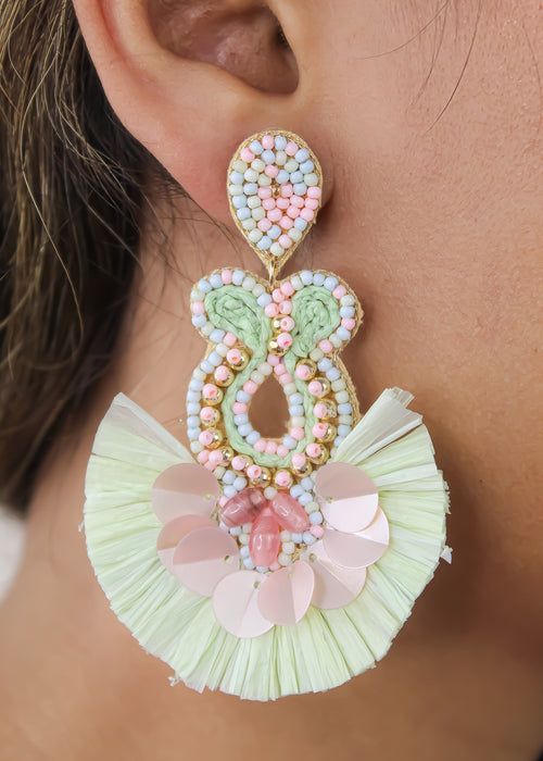 Mambo Lime Earrings Bombay Sunset