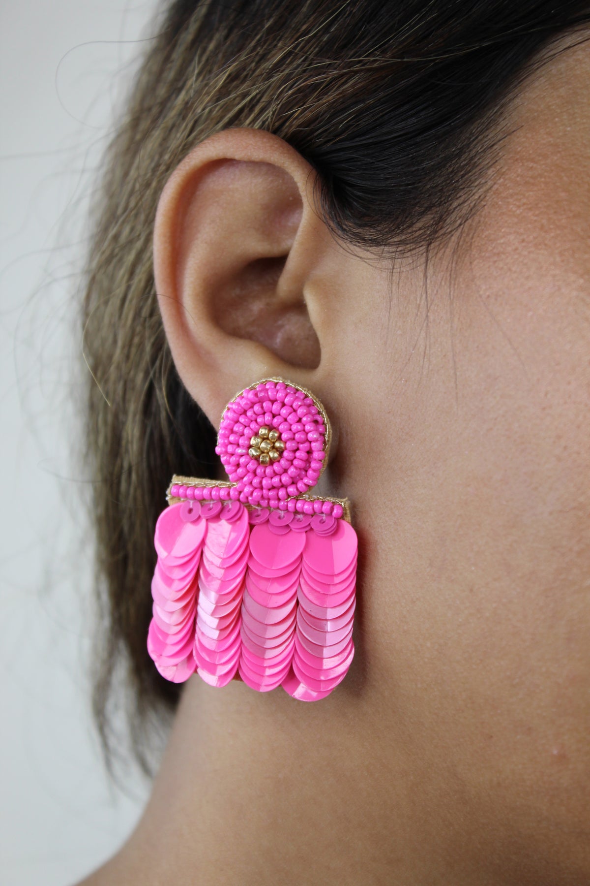 Bolero earrings bombay sunset