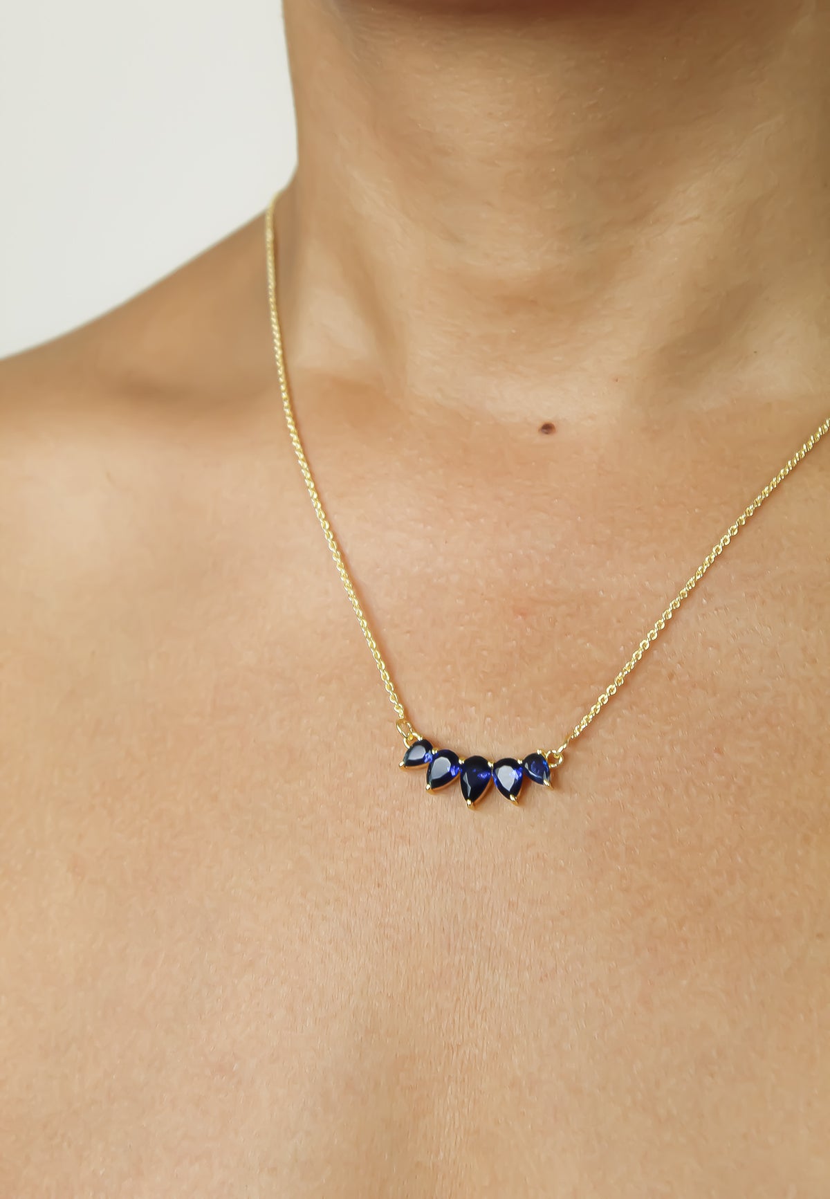 Sahara pendant necklace bombay sunset